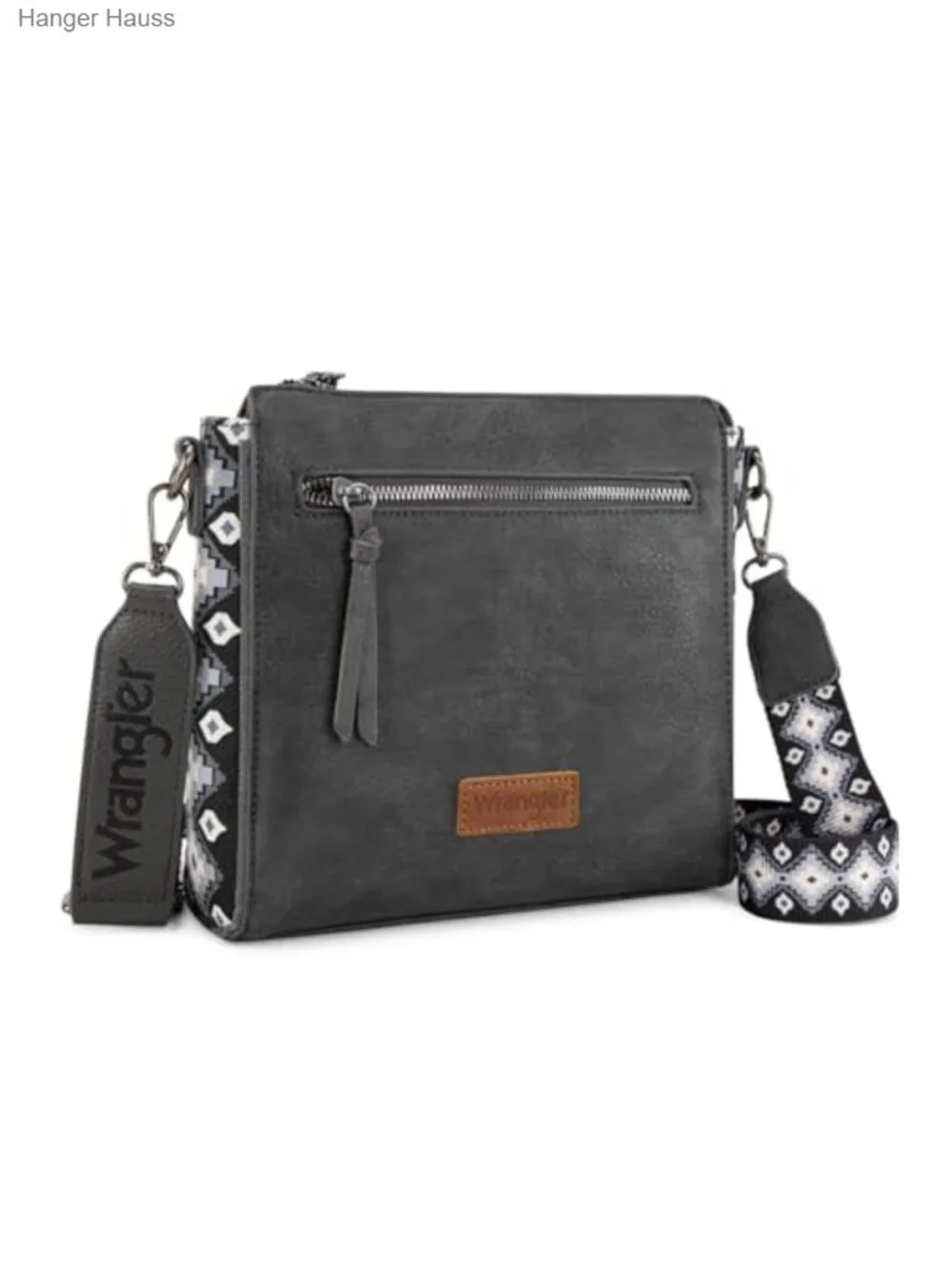 Aztec Print PU Leather Crossbody Bag Women Western Shoulder Purse Adjustable